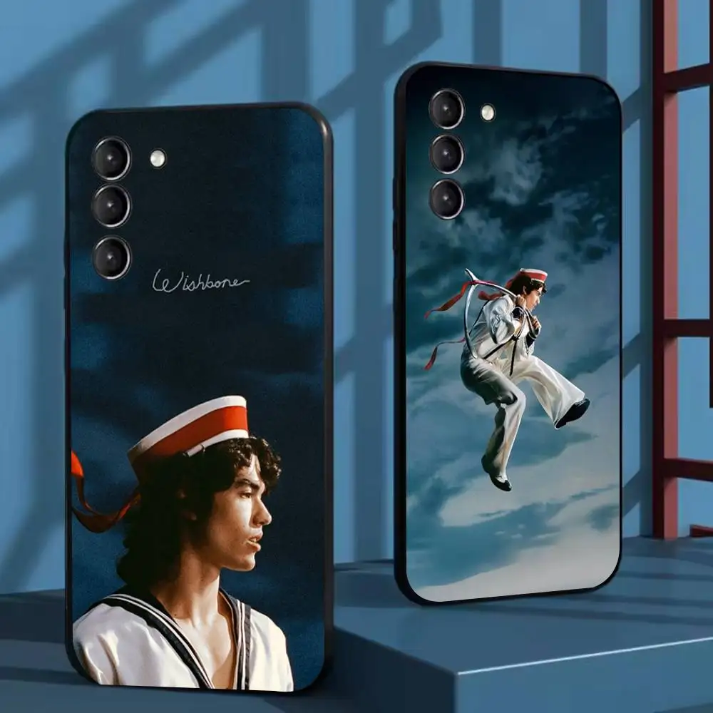 

C-Conan Gray Wishbone Phone Case For Samsung Galaxy A73,72,51,53,52,71,22,5G,Note,J7,8,9 Soft Black Cover