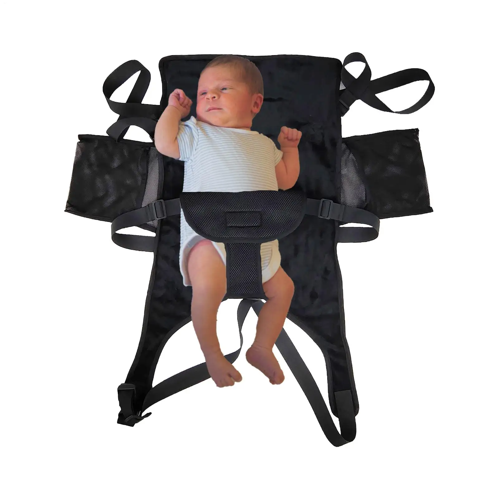 Bed Pedals For Airplane Travel Baby Kids Bed Seat Extender Side Pocket Portable Foot Rest Hammock Car Airplane