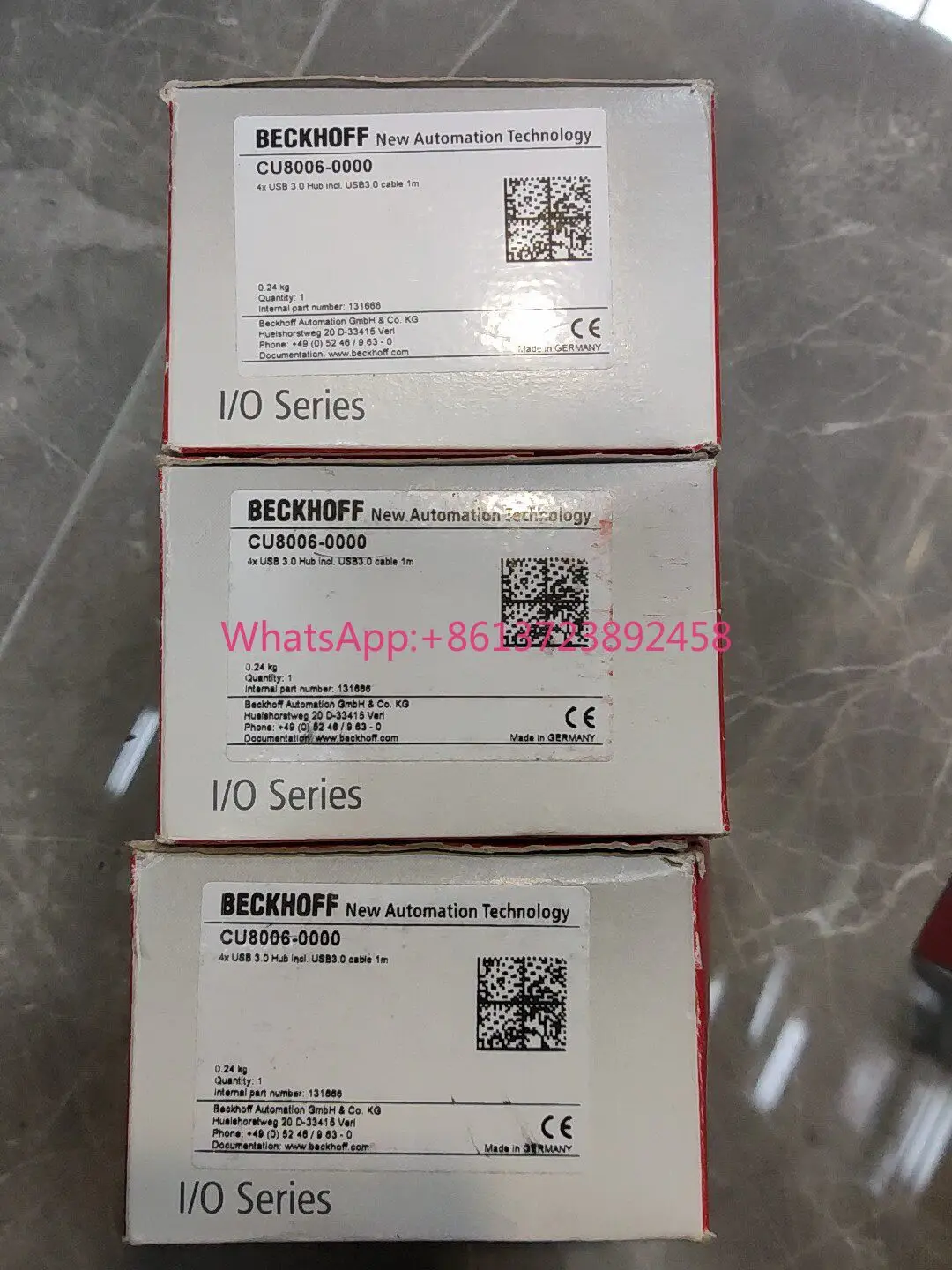 

BECKHOFF CU8006-0000, USB 3.0 hub, high quality