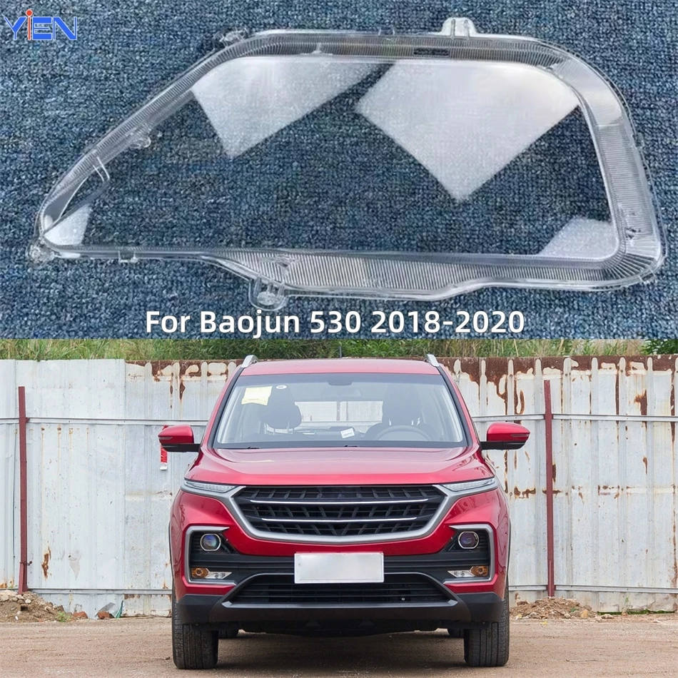 

For Baojun 530 2018 2019 2020 Vehicle Accessories Lights Lens Shell Headlight Glass Car Front Headlight Lens Cover Lights Shell