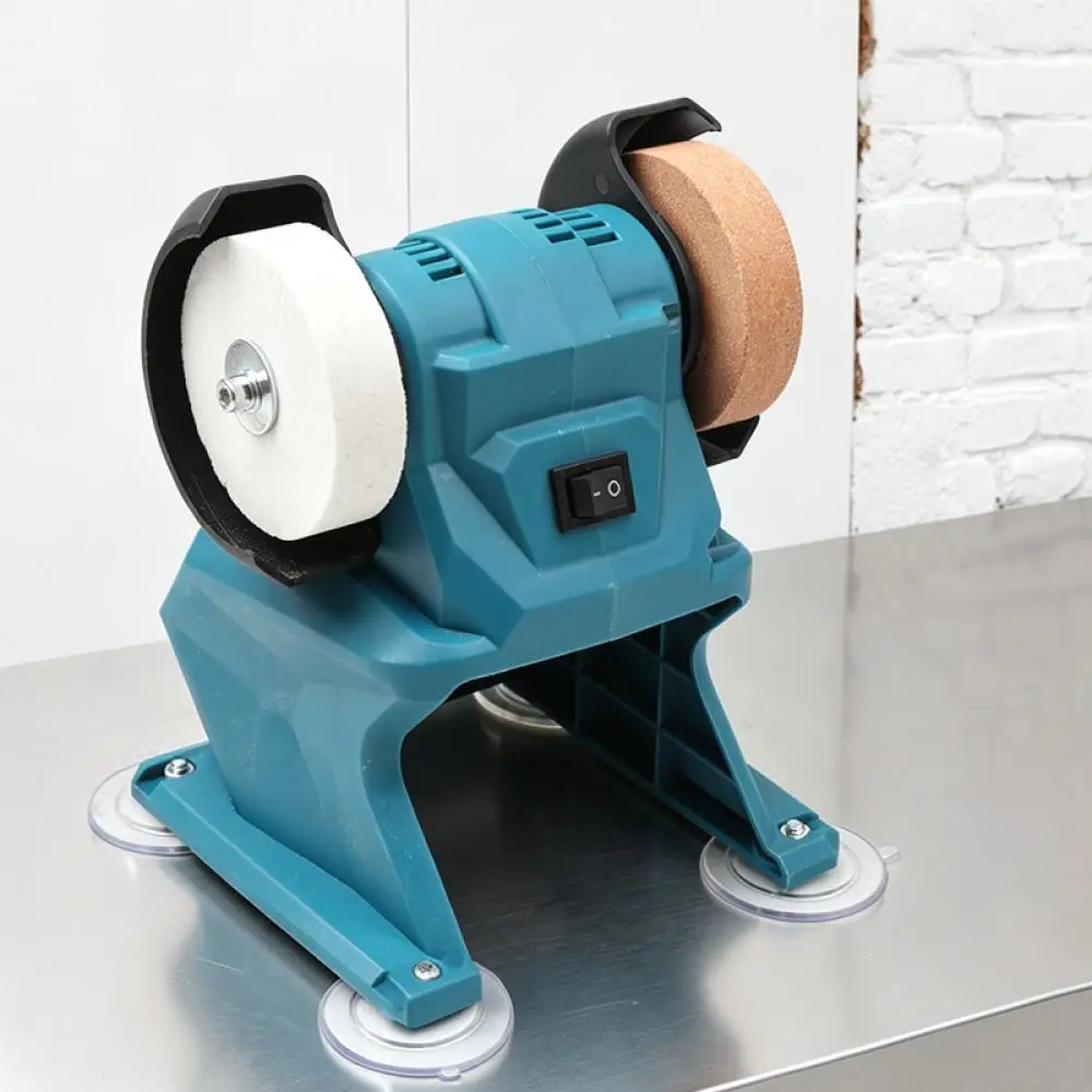 Electric Desktop Grinder Small Vertical Sharpener For Care Metal Polishing Rust Removal Power Hand Tool