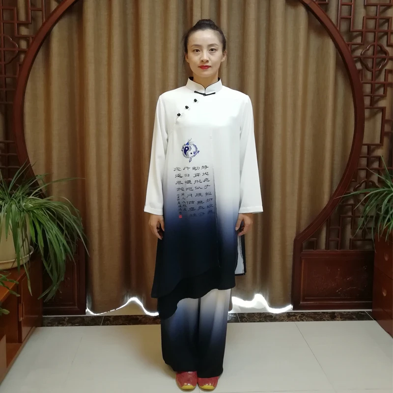 Yiwutang Taichi uniform or Qigong and Chinese kung fu clothing New martial arts costumes for 2022 female