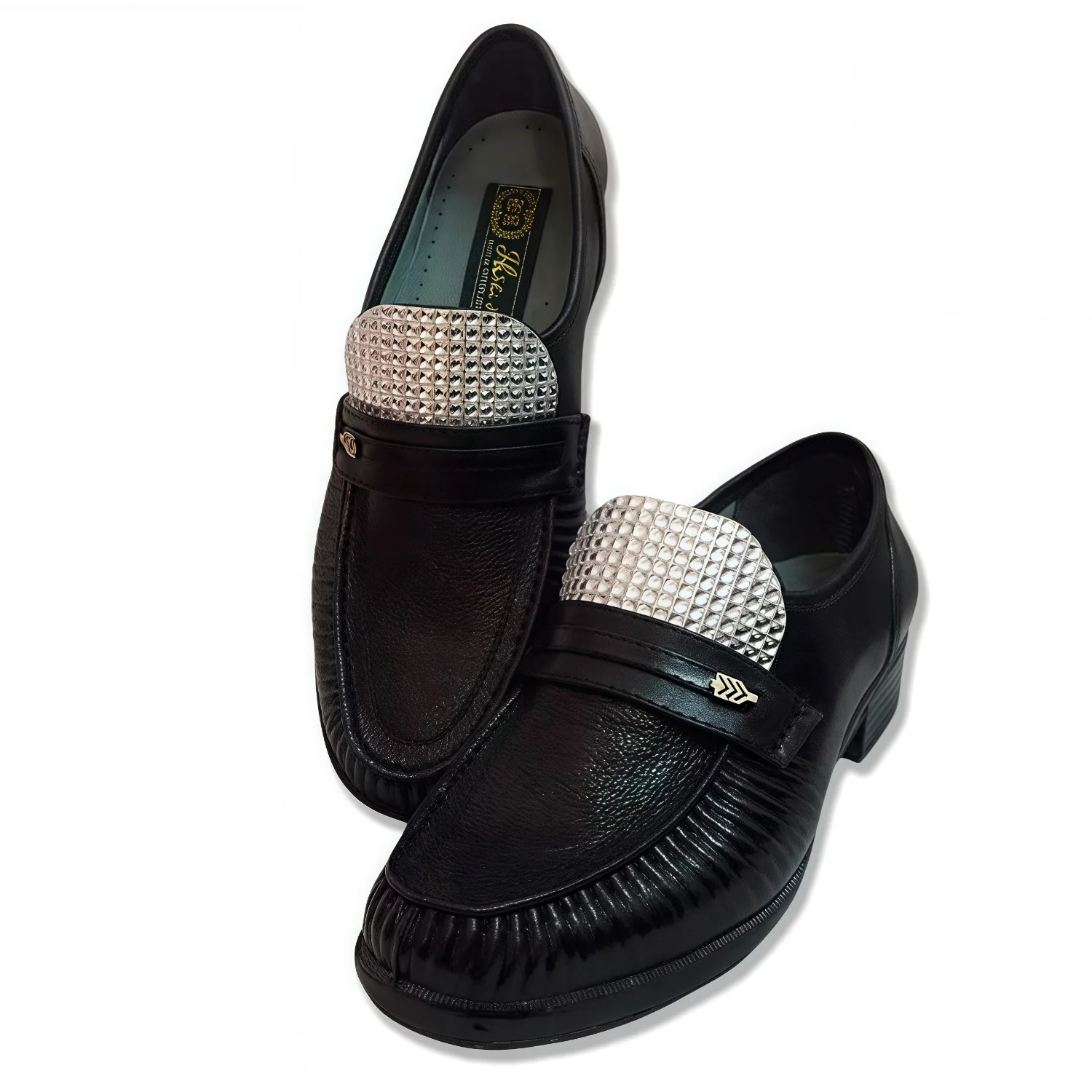 Role-play Tap Dance Michael Jackson Leather Shoes for Moonwalk Modern