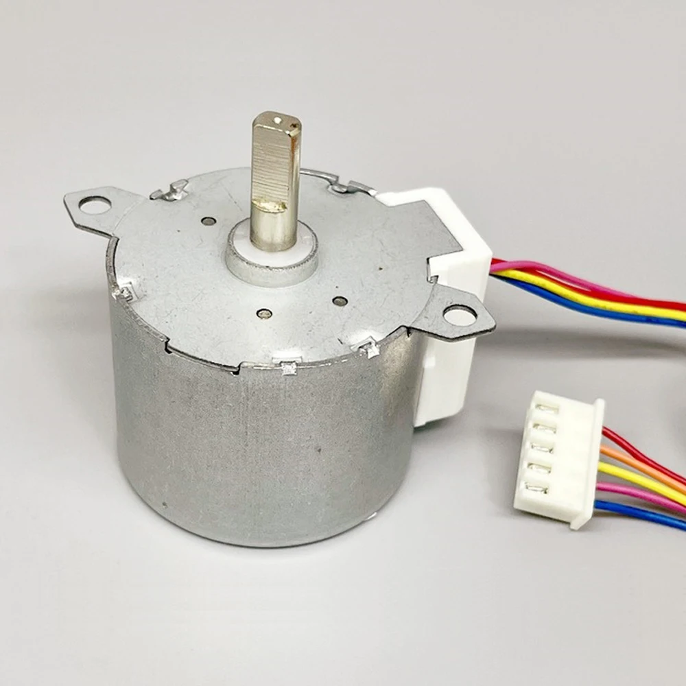 

DC 12V Stepper Motor 35BYJ412 4 Phase 5 Wire 35-step Gear Motor Low Noise High Torque Forward and Reverse