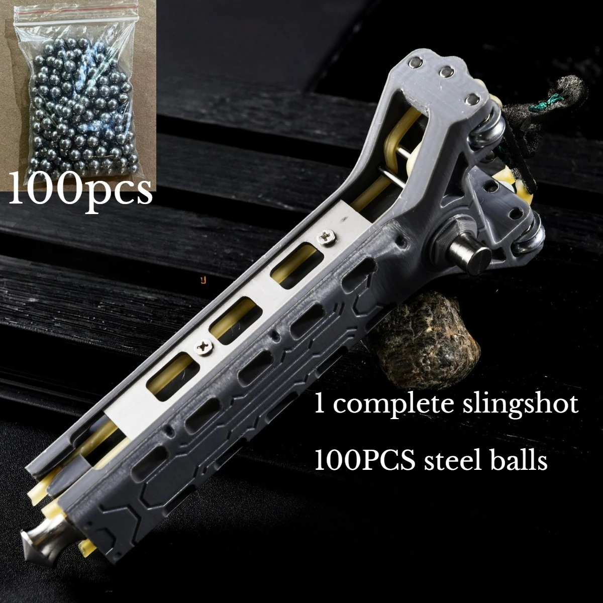 

Automatic Slingshot Adult Outdoor Shooting Competition Powerful and High-precision Hunting Tool