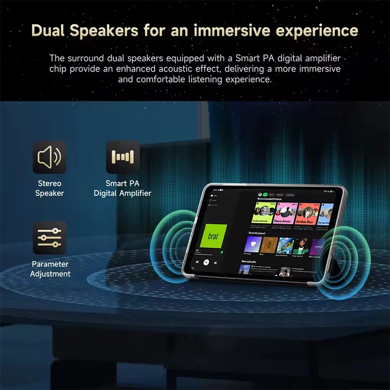 تابلت ALLDOCUBE iPlay60 mini Turbo مقاس 8.4 بوصة 60 هرتز سنابدراجون 6 Gen1 16 جيجابايت (8 جيجابايت + 8 جيجابايت افتراضي) رام 128 جيجابايت روم واي فاي 5500 مللي أمبير في الساعة أندرويد 14