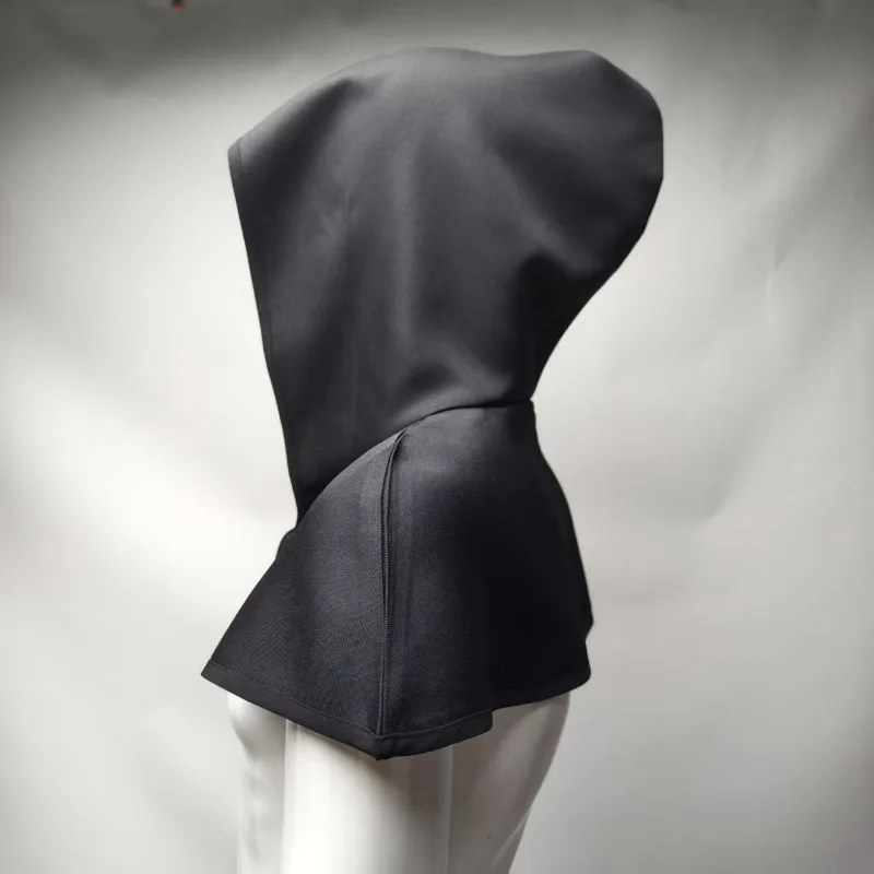 Dark Style Steampunk Plague Doctor Cloak Black Robe Halloween Role Play Dress Up Costume