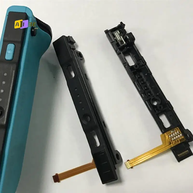 

A13E-Replacement Part Right And Left Slide Rail With Flex Cable Fix Part For Nintendo Switch Console NS Rebuild Track