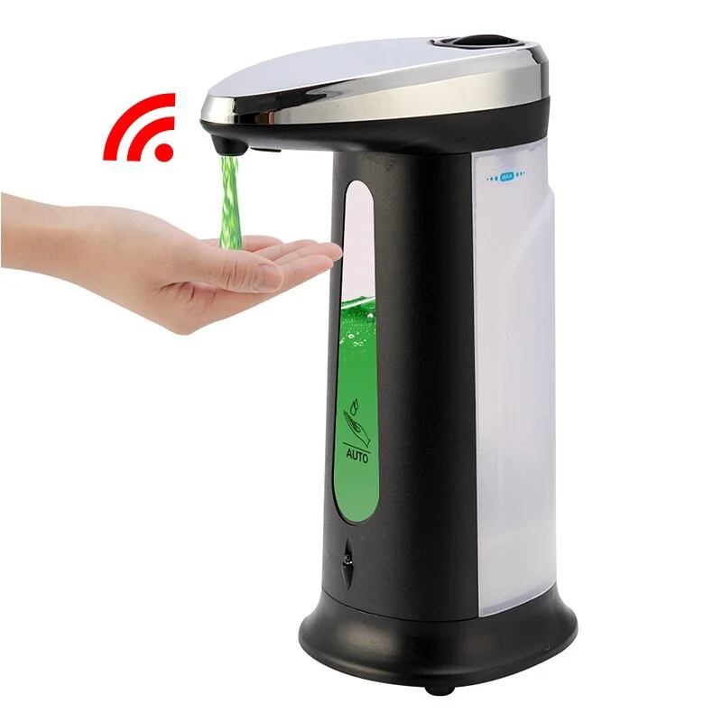 

400ML Automatic Liquid Soap Dispenser Smart Sensor Soap Dispensador Touchless ABS soap Dispenser for Kitchen Bathroom