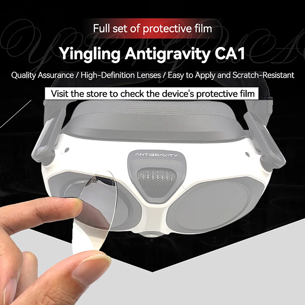 

Защитная пленка для объектива Insta360 Antigravity A1, полный комплект, нанопленка, устойчивая к царапинам, высококачественная, мягкая, аксессуары