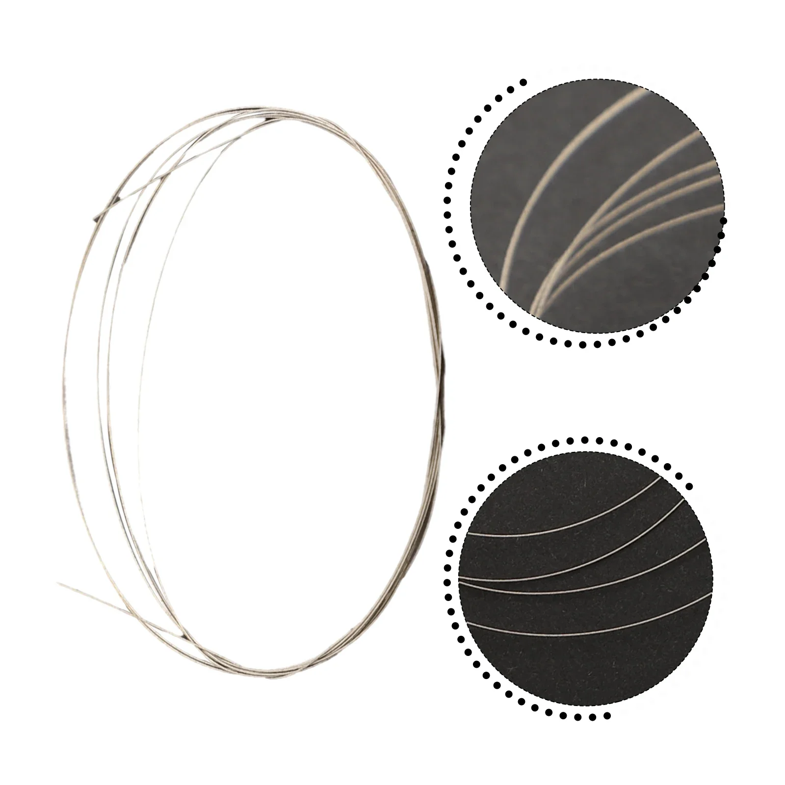Cutting Wire Saw Blades Blades Cutting DIY Rock Saw Tools Wire 0.26/0.38mm 1M Diamond Parts Replacement For Jade