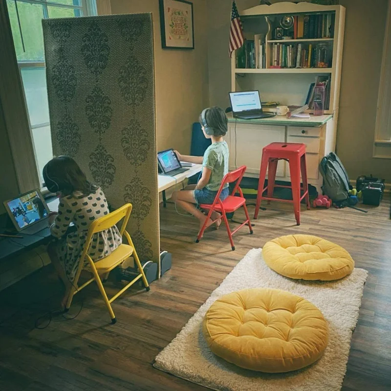 Cuscini da pavimento grandi cuscini cuscino per sedia rotonda cuscino per sedile interno tappetino Tatami per seduta meditazione Yoga soggiorno divano balcone