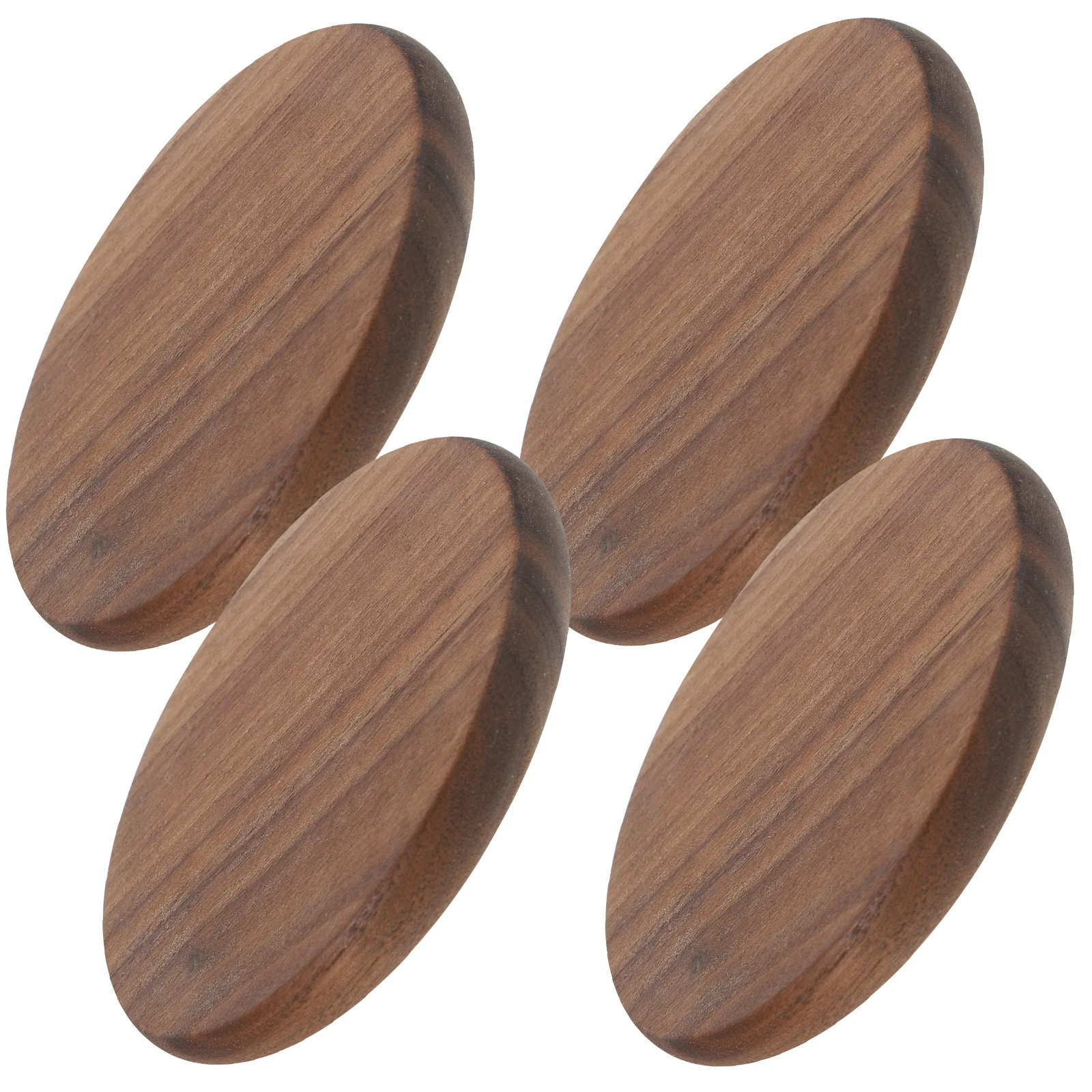 

6 Wooden Coasters 8cm Retro DIY Decor Craft Drink Coaster for Table Protection Home Kitchen Gift Idea