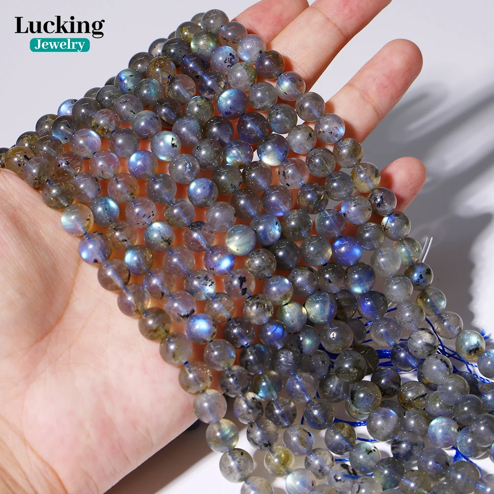 

A++ натуральный синий лабрадорит 6-8 мм блестящие бусины-вспышки для изготовления ювелирных изделий DIY браслет ожерелье или подарок для влюбленных