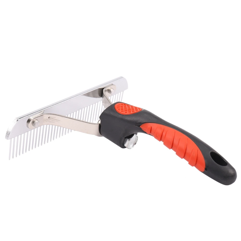 B62B-2X Pet Comb Extra-Large Rake Comb Grooming Brush Deshedding Tool Beauty Comb For Large Dogs Golden Retriever Husky