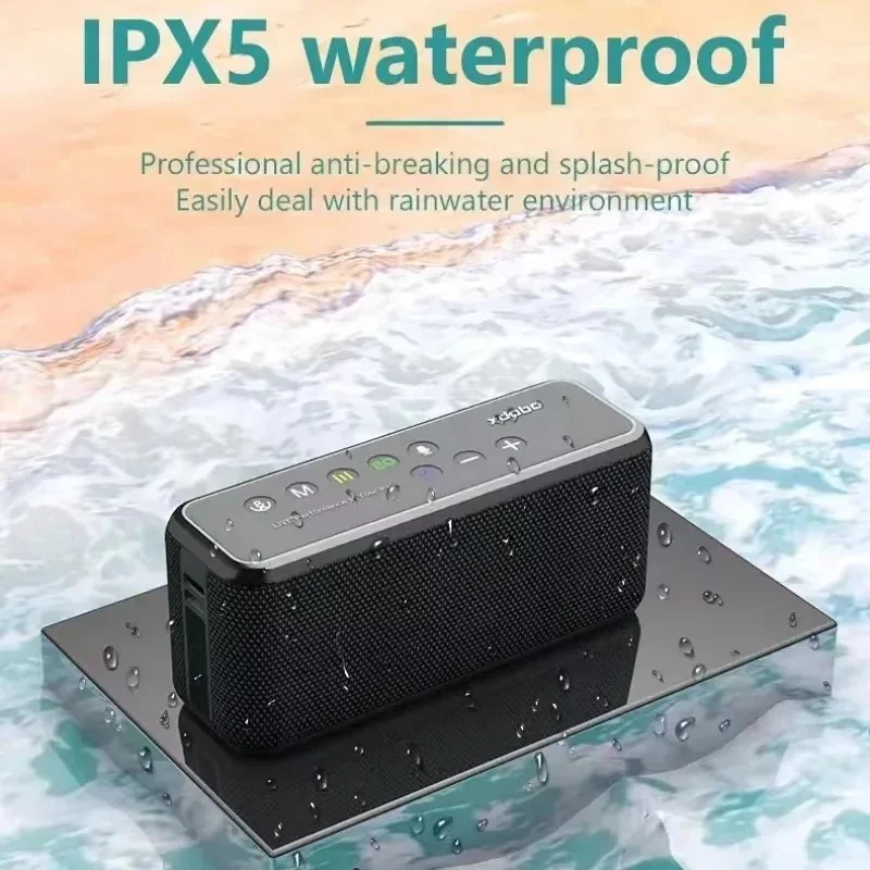 XDOBO X8 Max 100W Ultra-high Power Outdoor Portable Desktop Bluetooth Speaker Mobile Charging Waterproof TWS Computer Subwoofer