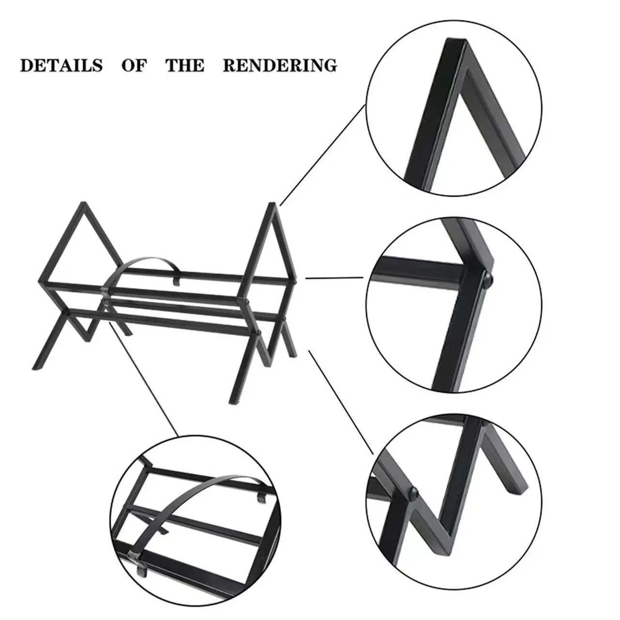 Desktop Creative Two-layer Bookshelf Vinyl Record Storage Rack CD Display Rack, Magazine Storage Rack