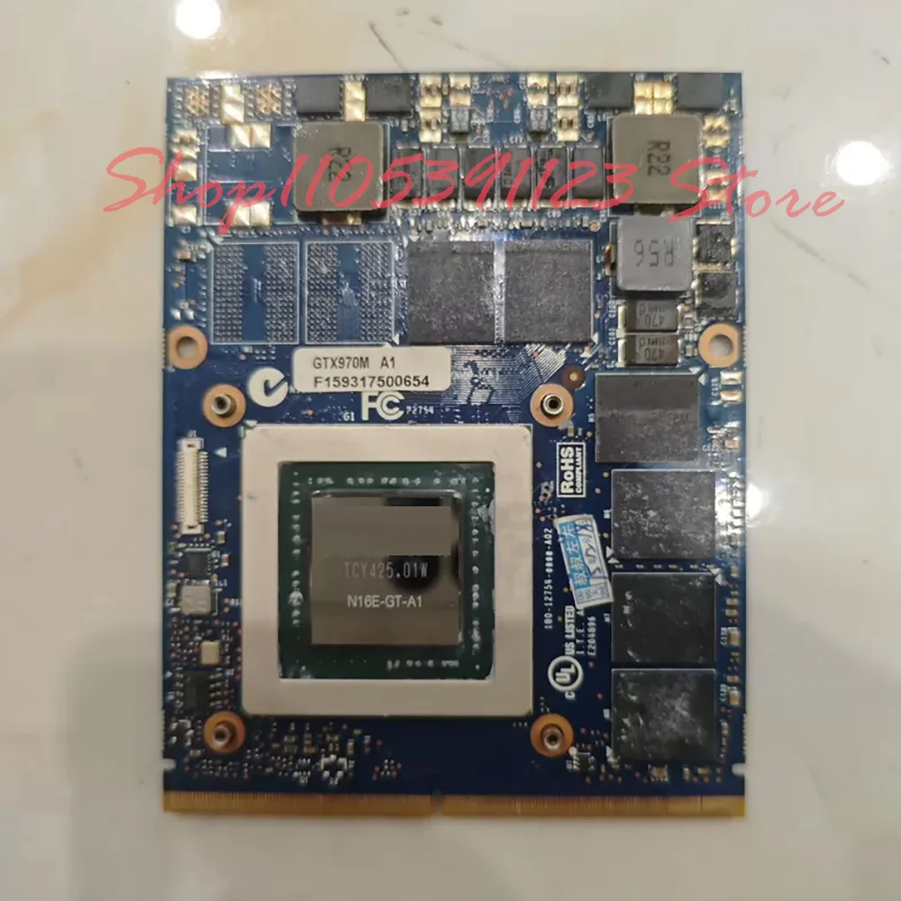 GTX970M Graphics card board GTX 970M 6G N16E-GT-A1