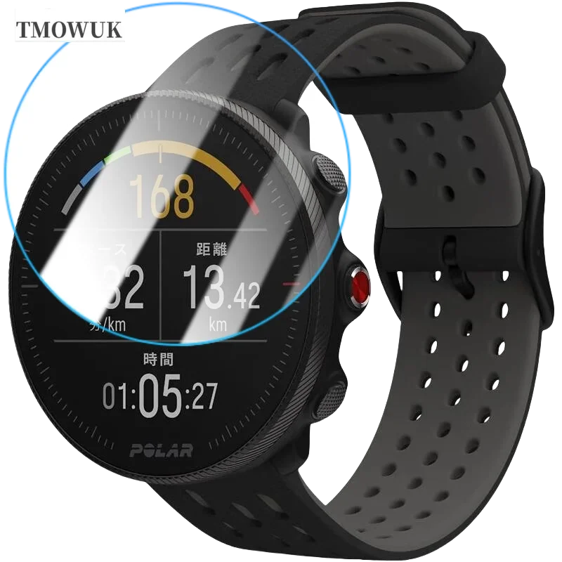 ل Polar Vantage V V2 M M2 M3 Ignite 2 Pacer Pro Grit X Pro Unite Polar M200 واقي للشاشة لينة بولي يوريثان هيدروجيل فيلم HD واضح