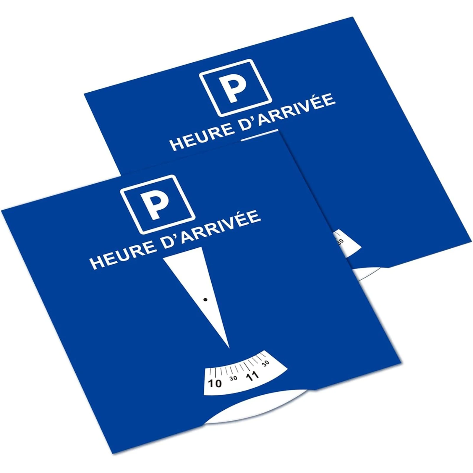 1/2 Blue Zone Parking Discs, Blue Zone Parking Discs, Parking Discs, Time Stamp, European Car Parking, Car Accessories