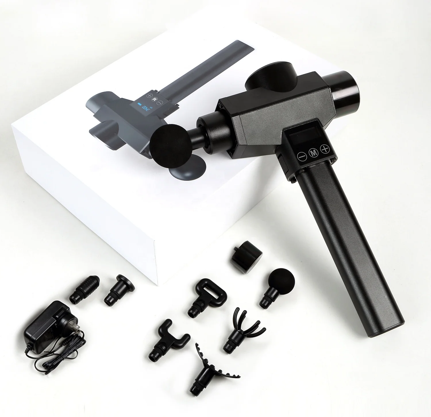 STLFReady To Ship High Professional Metal Massage Only For Athlete Body 30 Speed 16mm Deep Muscle Tissue Percussion Massager