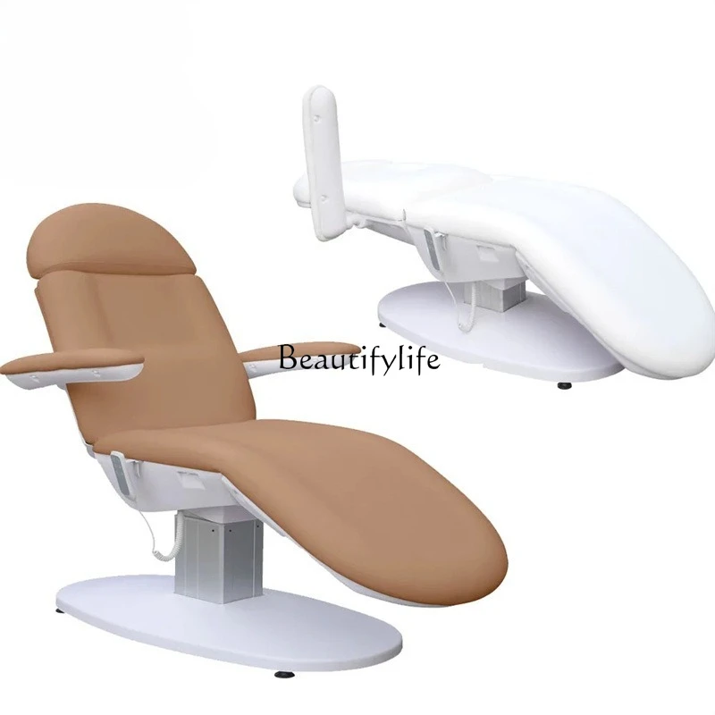 02*Electric beauty automatic lifting tattoo embroidery eyelash ear picking body bed tattoo chair