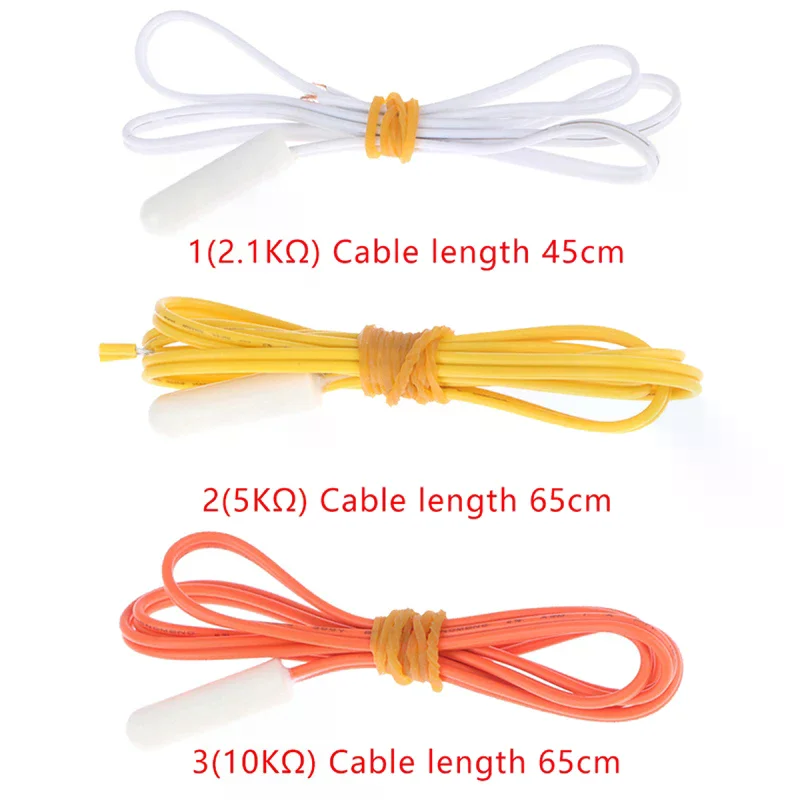 2.1k/5k/10k Refrigerator Freezer Temperature Sensor Temperature Probe For Toshiba LG Universal Fridge Ice Box Parts