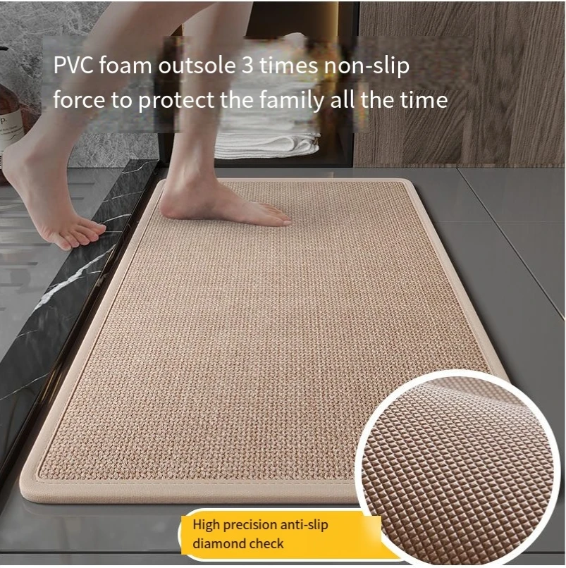 Bathroom non-slip quick-drying carpet, , ,bathroom mat,tapis salle de bain,alfombra ba o