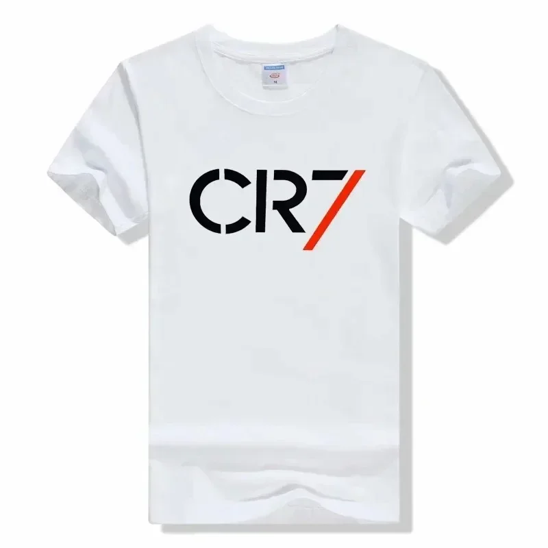 CR7 Boys Summer T-Shirt Cristiano Ronaldo T-Shirt Fashion Outdoor Leisure Training Sports T-Shirt Short Sleeve Sweatshirt