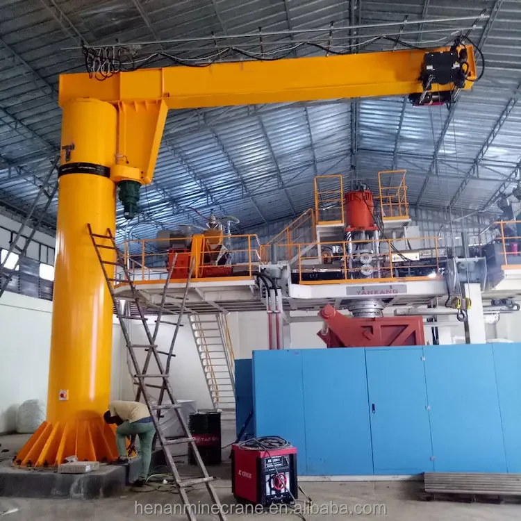 column jib crane Column rotating electric hoist lifting mechanism