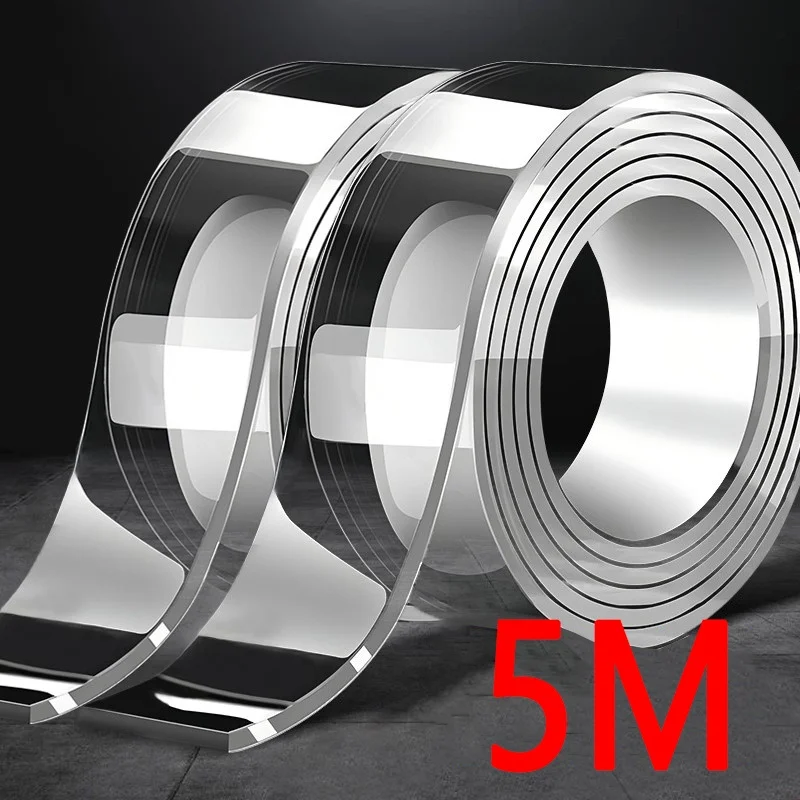 1-2-3-5-м-нано-лента-двусторонняя-лента-прозрачная-многоразовая-водонепроницаемая-клейкая-лента-очищаемая-для-кухни-ванной-комнаты-принадлежности-ленты