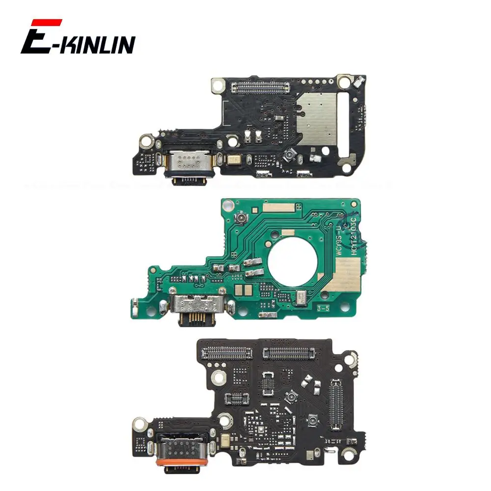 Charger Dock USB Charging Port Plug Board Microphone Flex Cable For Vivo X50 Lite X51 X60 X70 X80 Pro