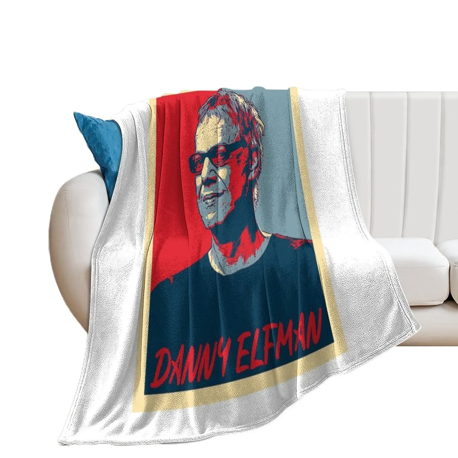 Danny Elfman new design 2022 Throw Blanket Multi-Purpose Luxury Thicken Plaid on the sofa Blankets