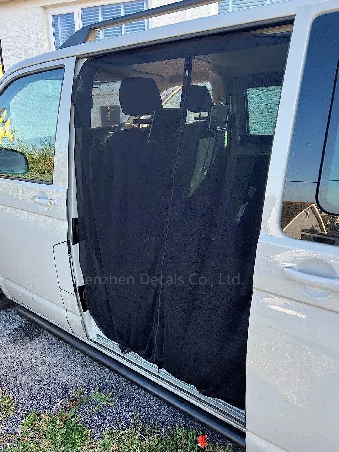 

Magnetic Screen Sliding Door Flyscreen Mesh Van Fly Net For VW T5 T6 Transporter