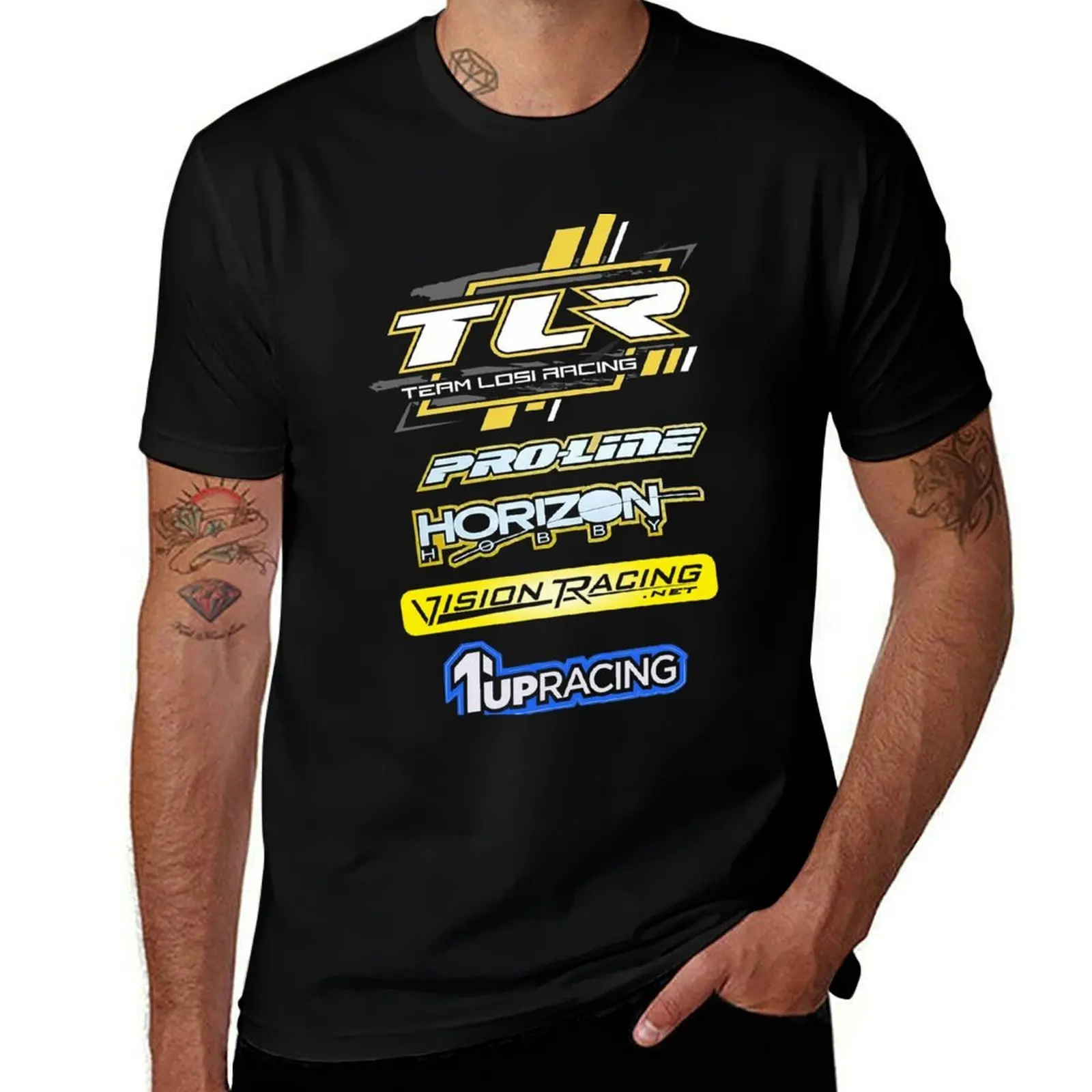 TEAM LOSI RACING Competition RC Racing Buggies T-Shirt Stain Resistant Casual Tee T-Shirt