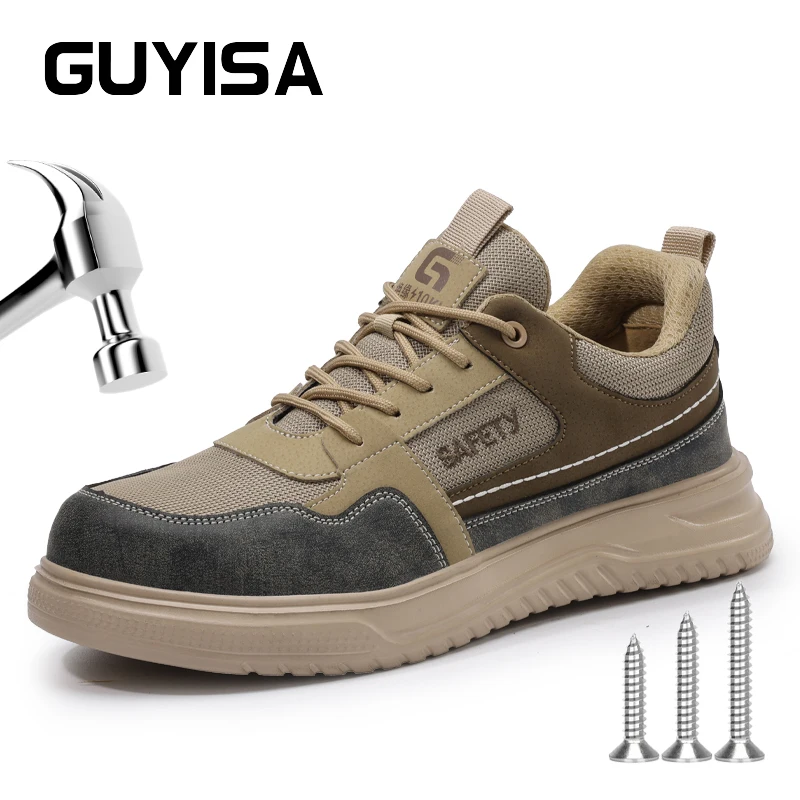 

GUYISA safety shoes Electrician Shoes Insulated 10kV metal free light&soft Plastic toe F080