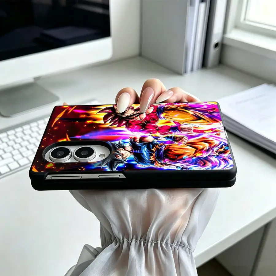 Luxury Phone Cover Case for Samsung Galaxy ZFold8 Z Fold 8 ZFold Wide Z Fold8 Wide Anime Dragons Balls