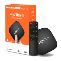 Nuevo Android Tv Box 1GB 8GB Mini Mx10 Smart Tvbox 2 4g Wifi RK3228 decodificador de cuatro núcleos 4K Smart TV BOX WIFI de doble banda