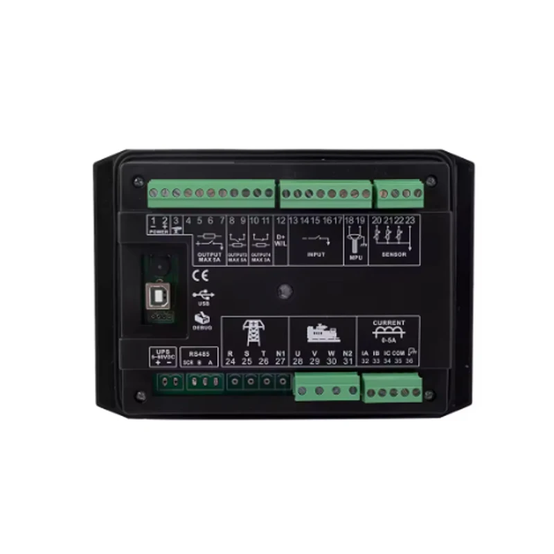 Xeon Updated Mebay Controller DC40D DC40DR DC42D DC42DR MK4 Diesel Generator Auto Start Control Module Parameter Monitoring