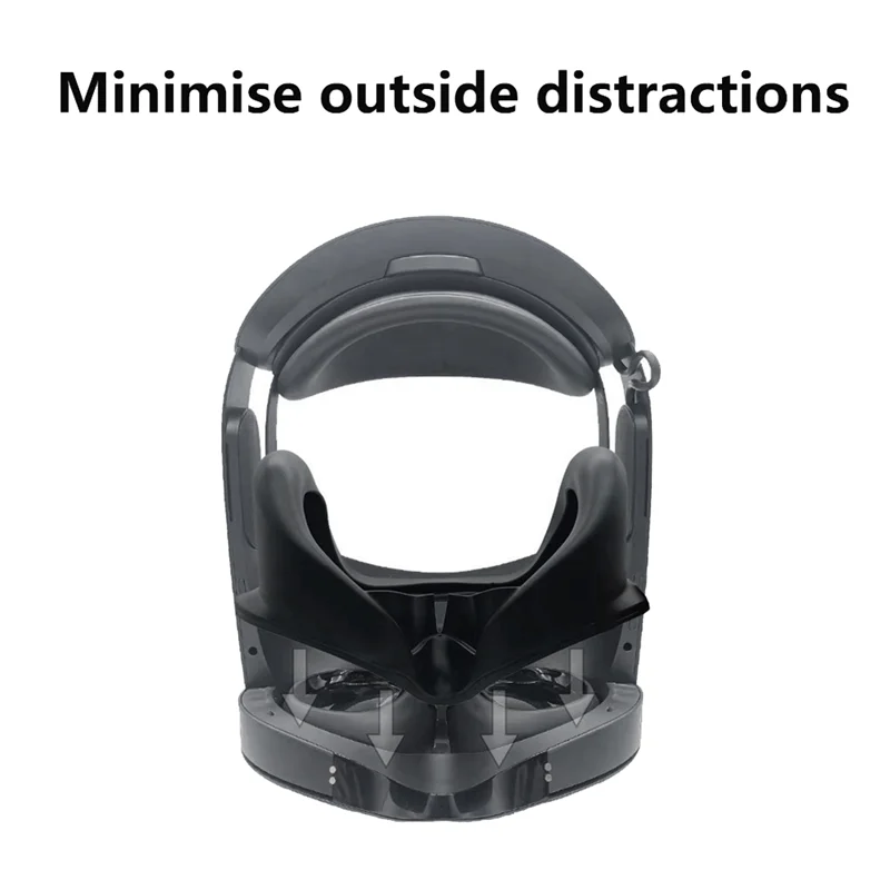 ل 2023 ماتي كويست برو تعتيم العين قناع VR الضغط حزام مريح التظليل VR نظارات غطاء للعدسات حامي