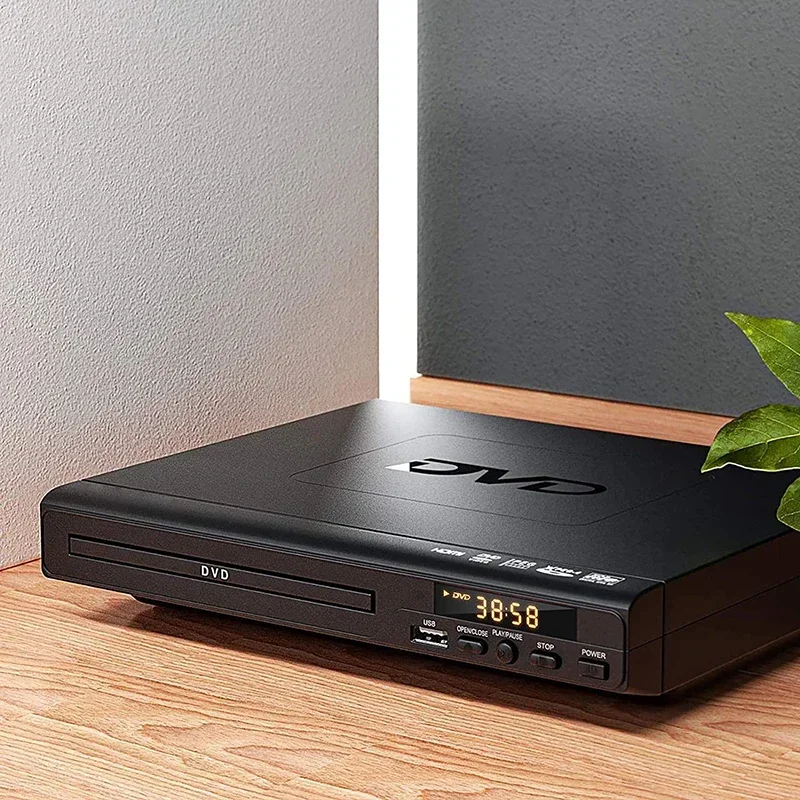 DVD Player 1080P Home DVD Players Full HD Multimedia Digital TV Disc Player Support CD MP3 MP4 RW VCD DVD Home Theatre System
