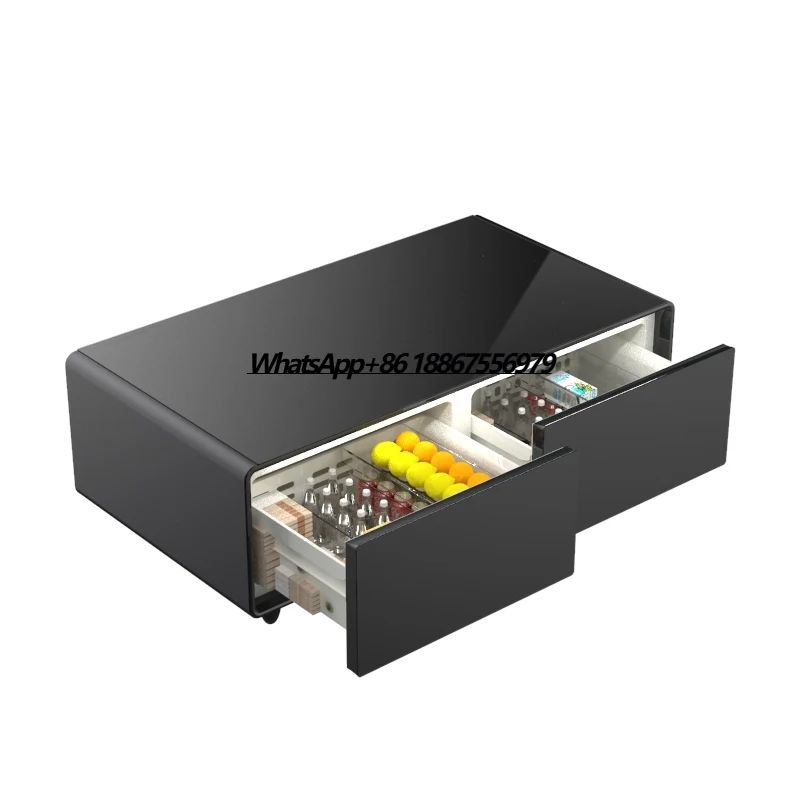 

Primst Home Appliances Double Door Refrigerator with Speaker LED Touch Screen Mini bar