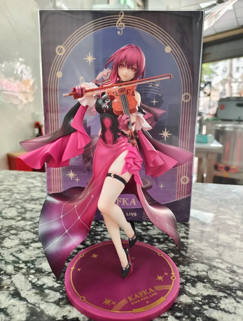 Honkai: Star Rail Kafka Star Rail Live Ver. 1/8 Scale Action Figure Game Character Collectible Statue Desktop Ornament Toy Gift