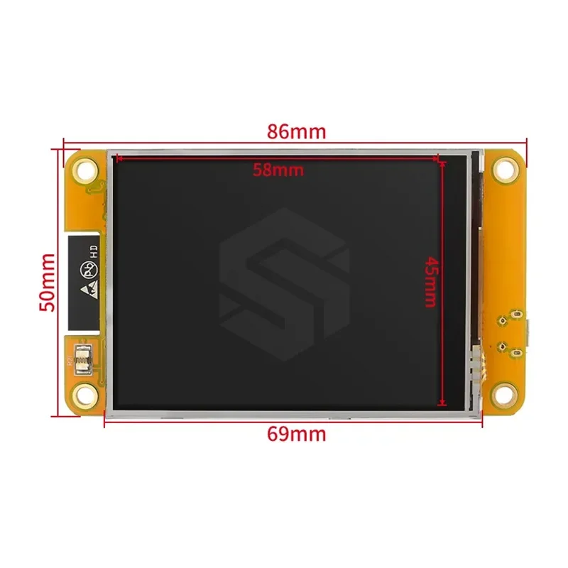 NerdMiner V2 Hashrate 350KH/s ESP32-2432S028 D0WDQ6 Controller 2.8inch Smart Display Bitcoin Lottery Miner Crypto Mining Machine