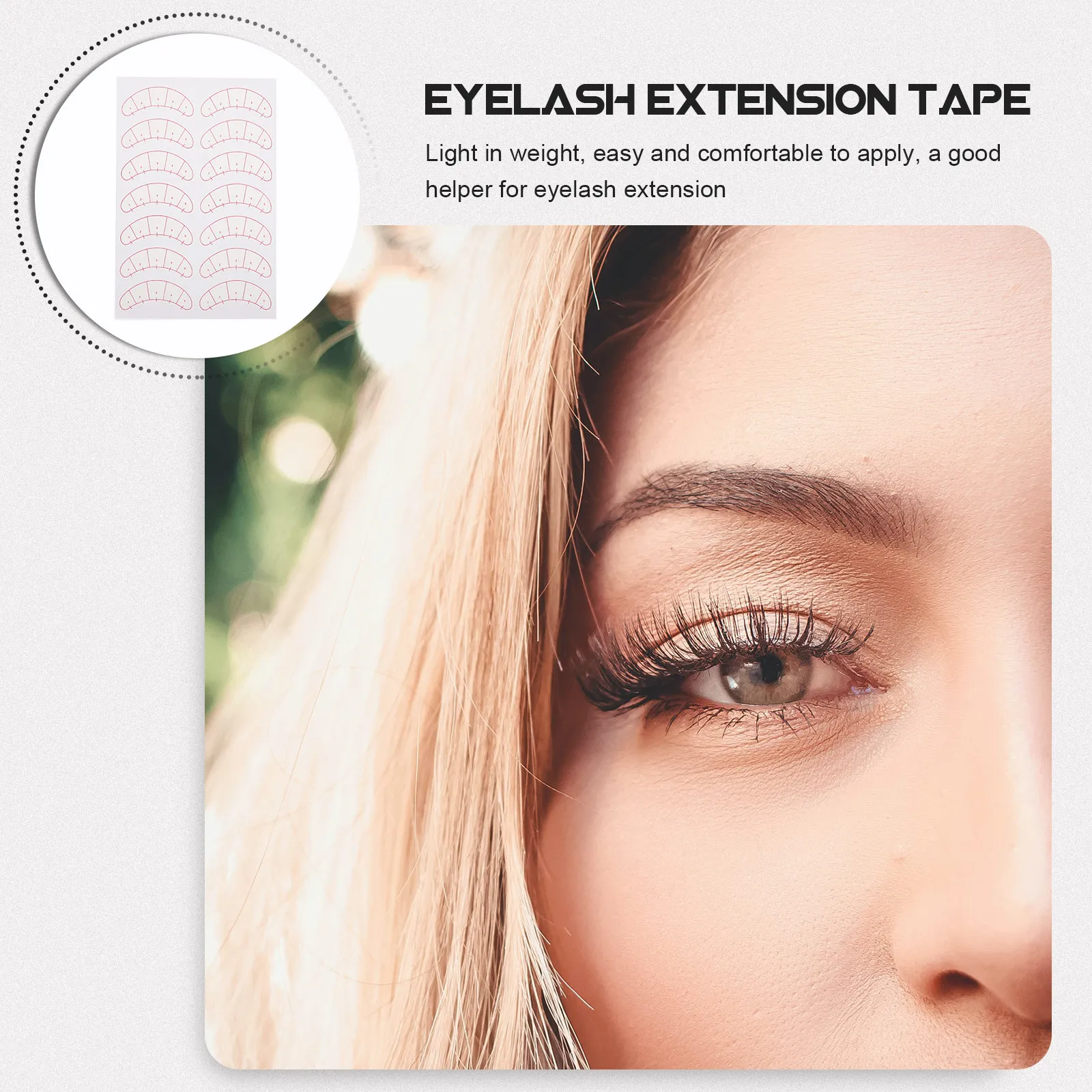 3 Bags Eyelash Extension Pads - Lash Mapping Sticker 评论和价格