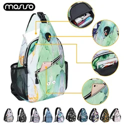 Sling Backpack Chest Bag Multipurpose Crossbody Shoulder Bag Travel Hiking Daypack Casual Hip Hop for Men's Women Man Unisex