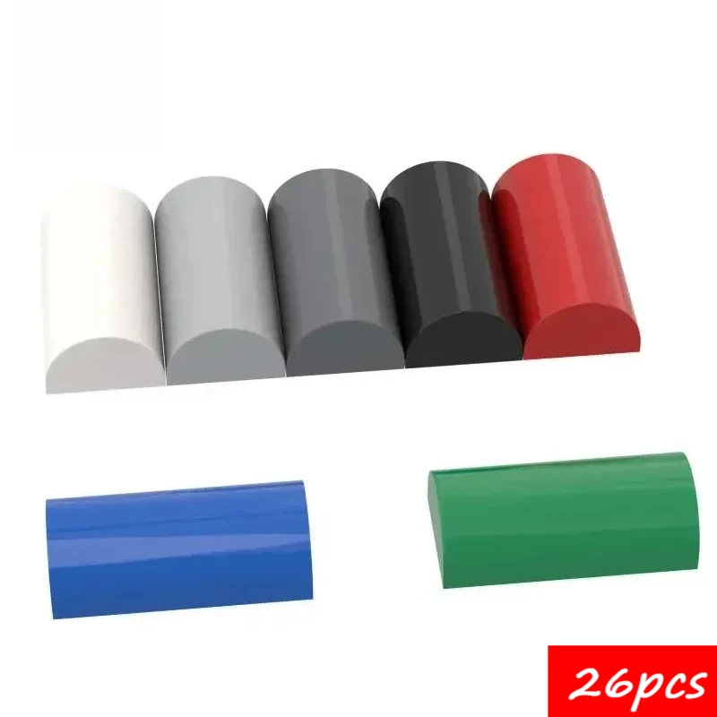 ตัวต่อ 26 ชิ้น รุ่น 6192 ตัวต่อโค้ง 2x4 รุ่น Ldd6192 ชิ้นส่วนตัวต่อแบบถอดเปลี่ยนได้ ของเล่นเด็ก