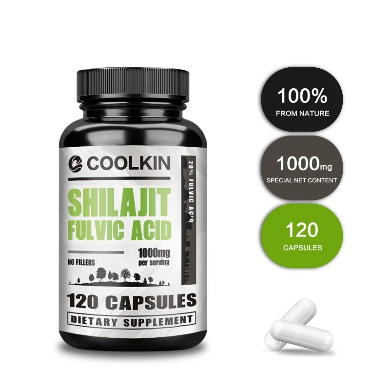 

Shilajit Fulvic Acid - It Helps Maintain Digestive Health, Strengthens Muscles, and Boosts Immunity and Brain Function