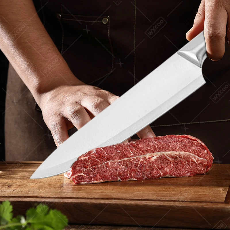 Kitchen Knife Meat Chef Knife Professional Kitchen Knives Butcher Cleaver Bone Chopping Knives Cutting Boning Knife with Box