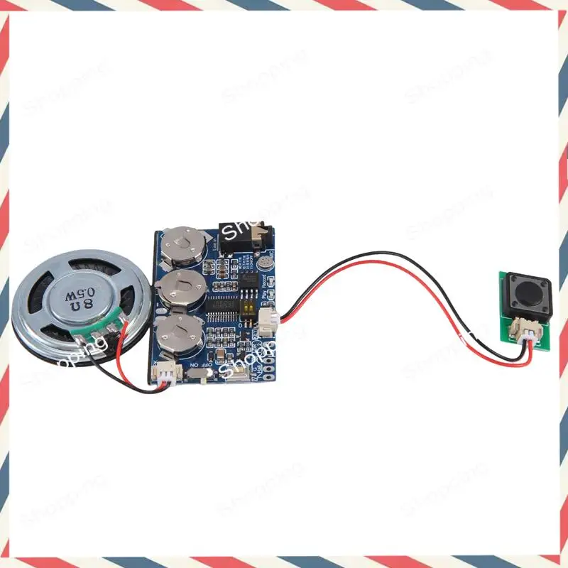 M20K เครื่องบันทึกเพลงชิปบอร์ดโปรแกรมเพลงโมดูล 17 นาทีเสียงเสียงสําหรับบัตรอวยพร Self-Made ของขวัญ